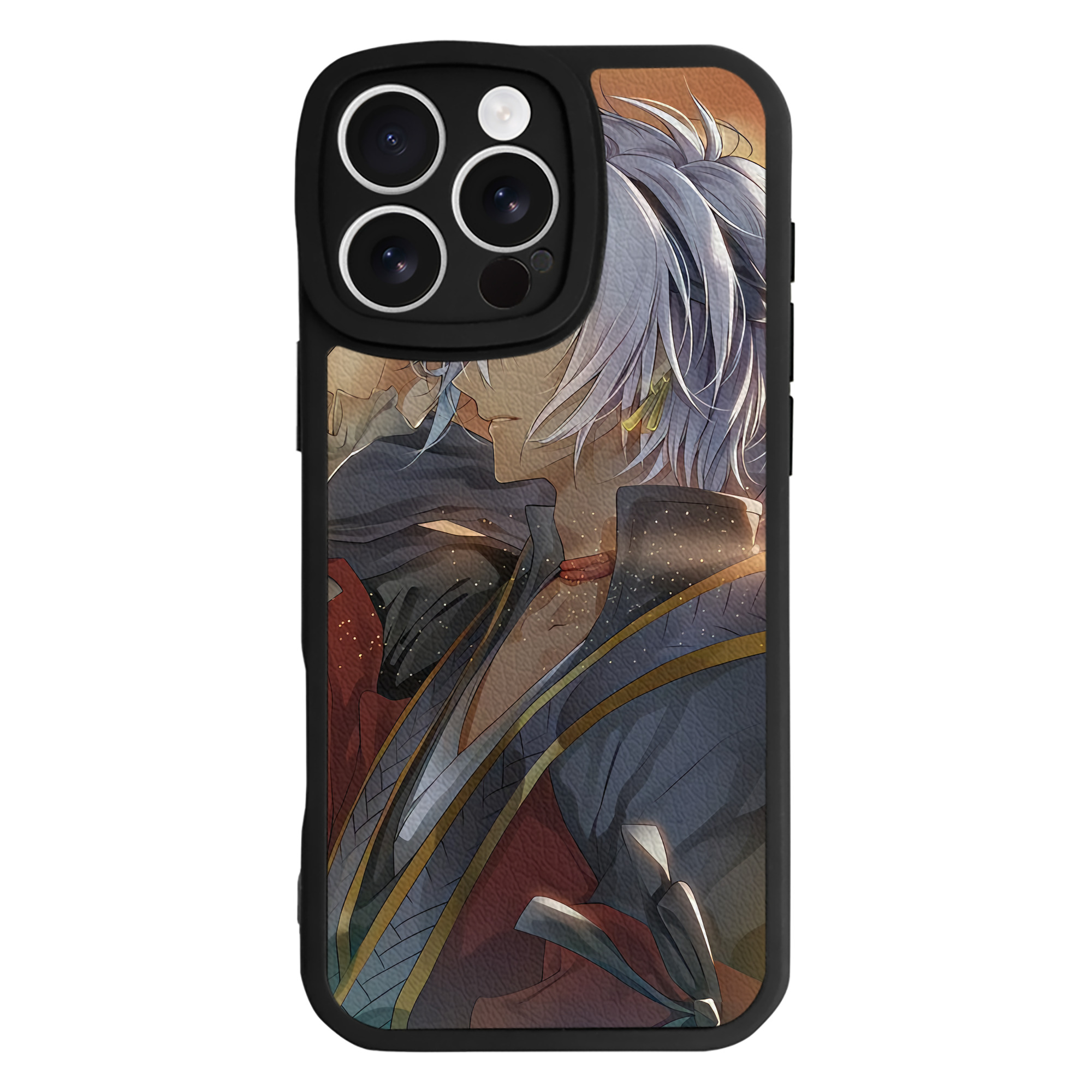 （画像用） 刀剣乱舞 Touken Ranbu 【iPhone 16シリーズ対応】シリコンスマホケース（レザー調） 材質：シリコン